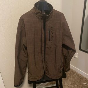 Men’s Brown Cinch Jacket